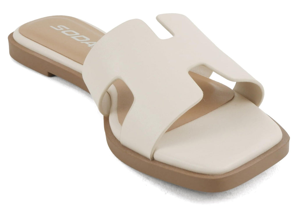 The Naomi Beige Sandals