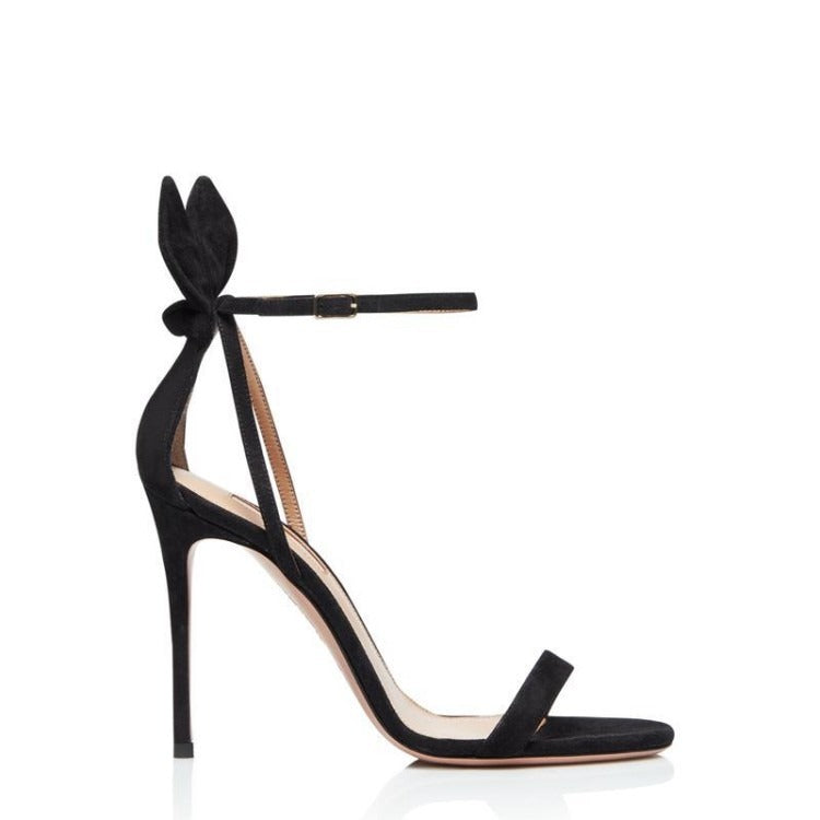 European and American Fashion Sandals, Thin Heeled Rabbit Ear Sandals, Womens Shoes