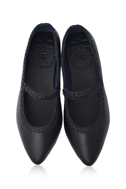 The Amara Braided Flats