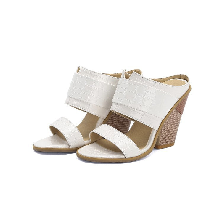 Thick Bottom Wedge Sandals