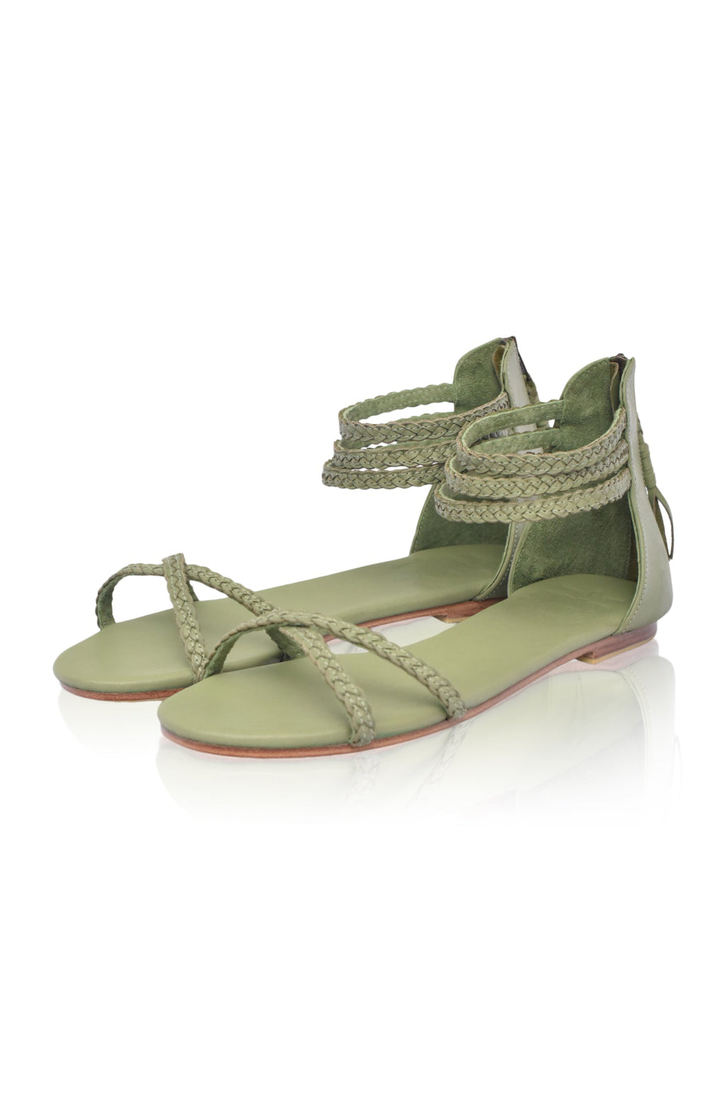 The Zara Braided Sandal