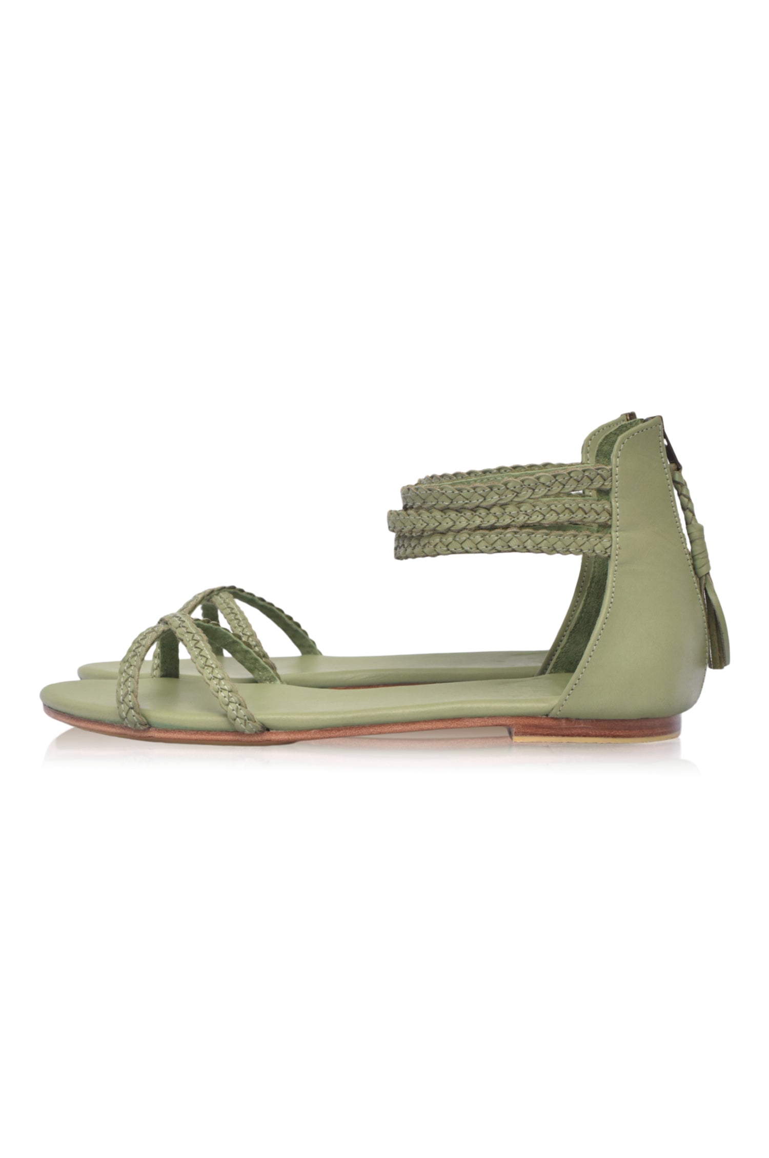 The Zara Braided Sandal