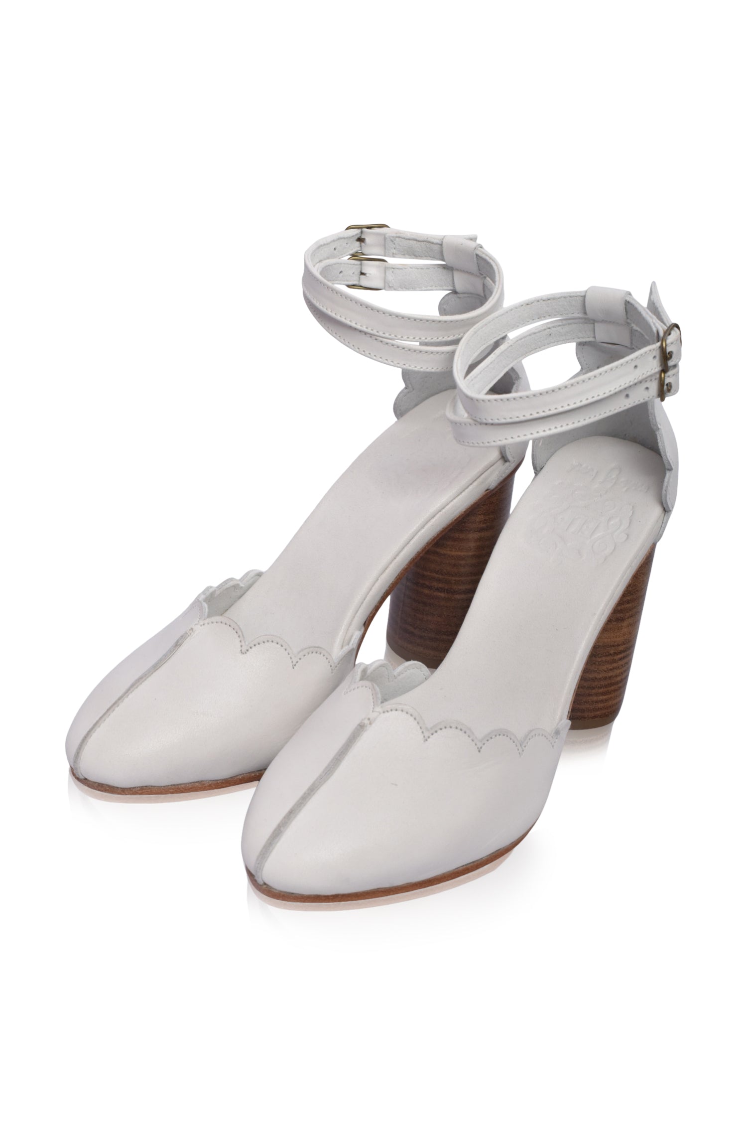 The Flamingo Leather Heels