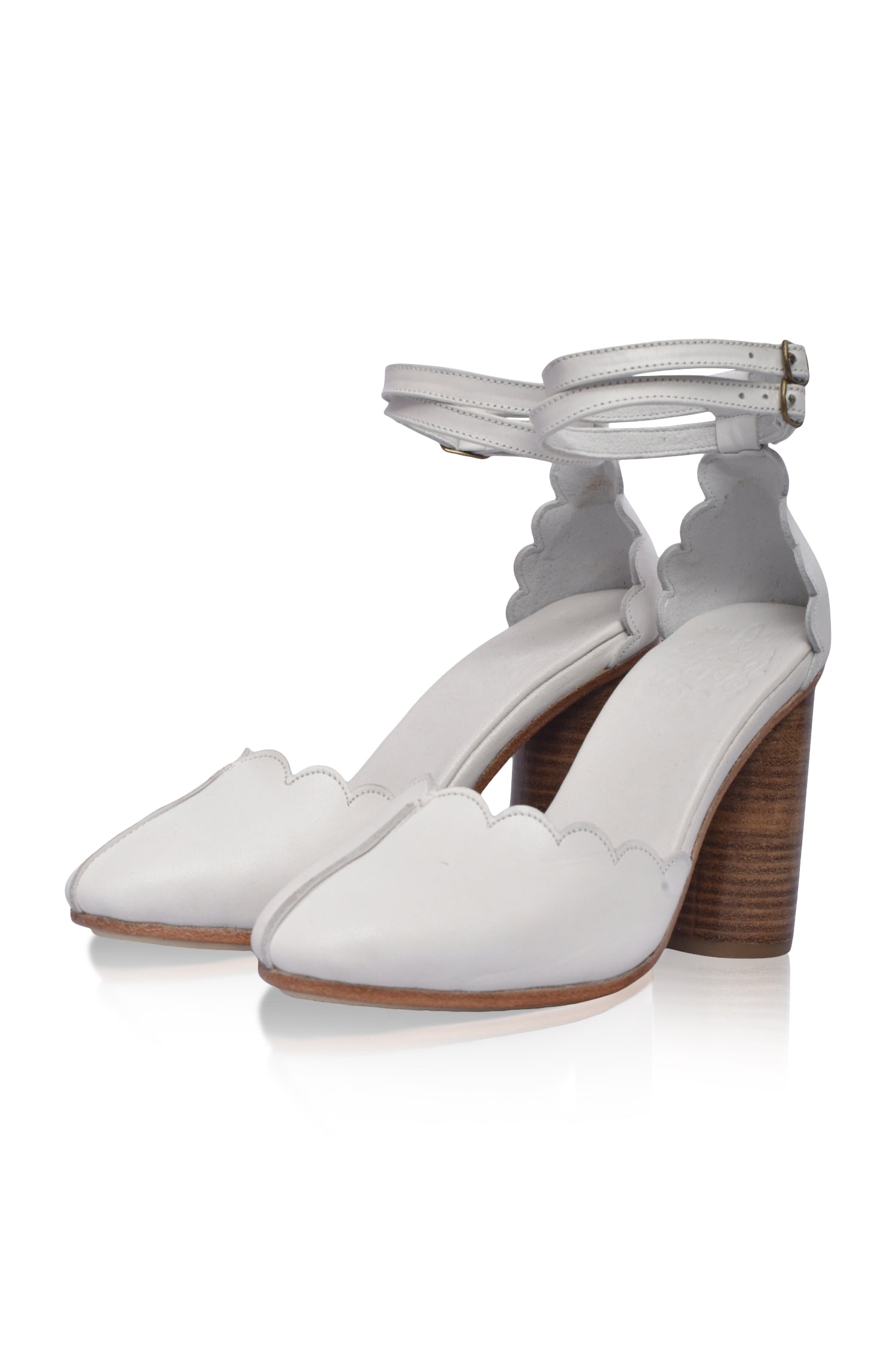 The Flamingo Leather Heels