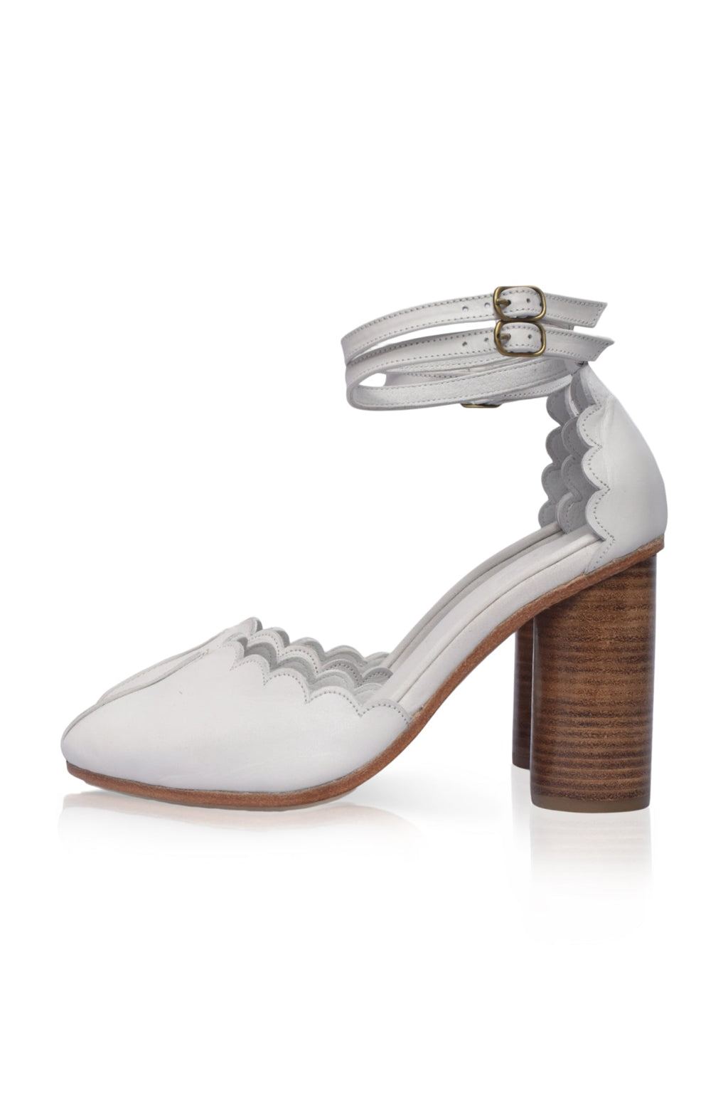 The Flamingo Leather Heels