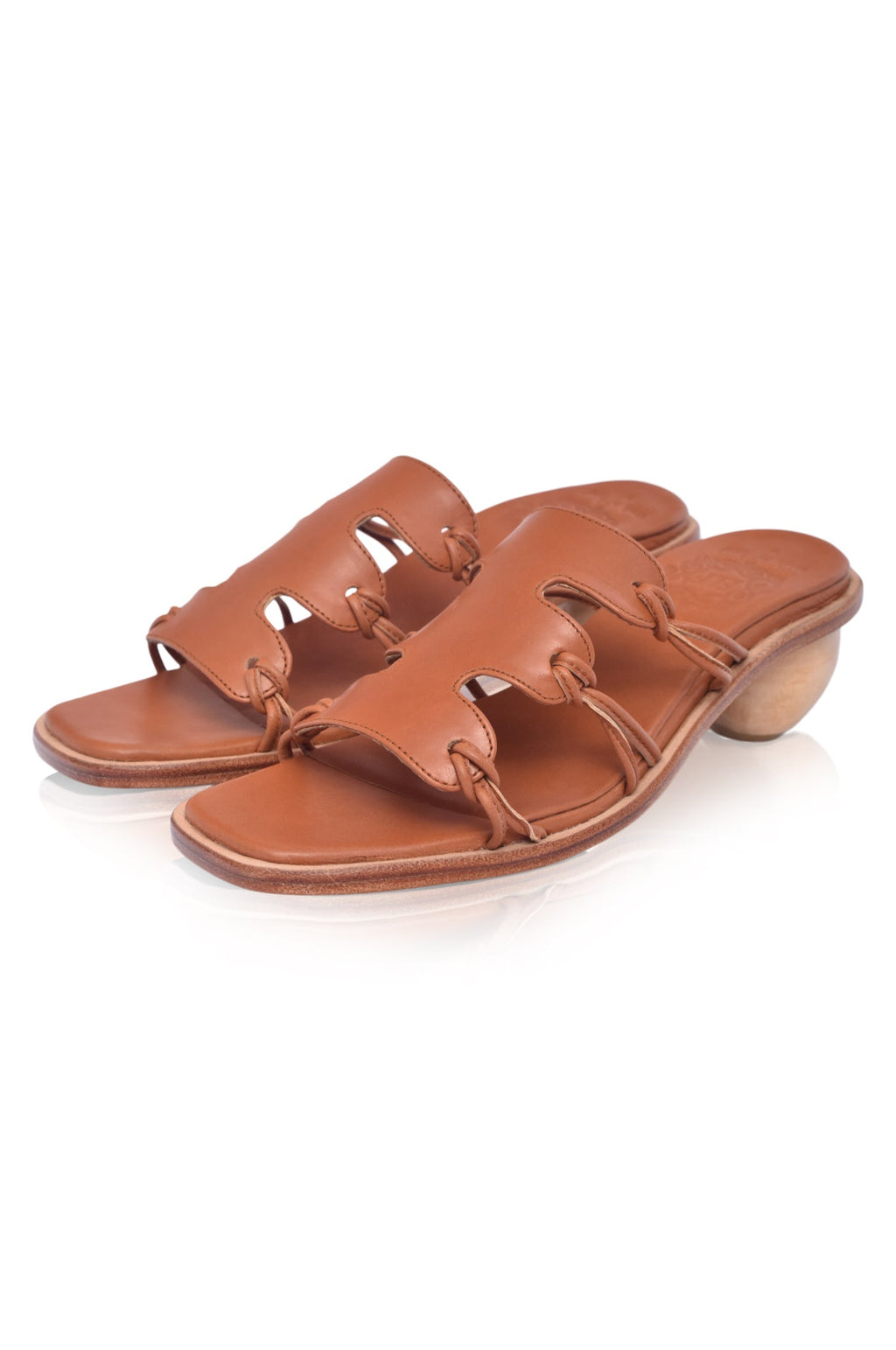 The Sienna Mule Heel – Tan