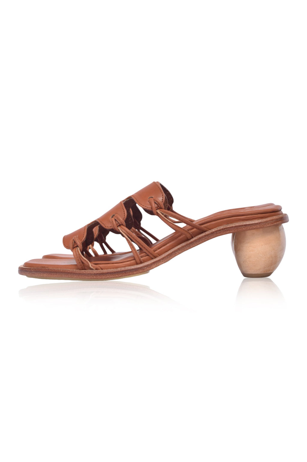 The Sienna Mule Heel – Tan