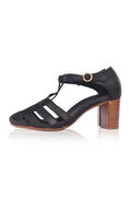 Sydney Woven Leather Heels-7