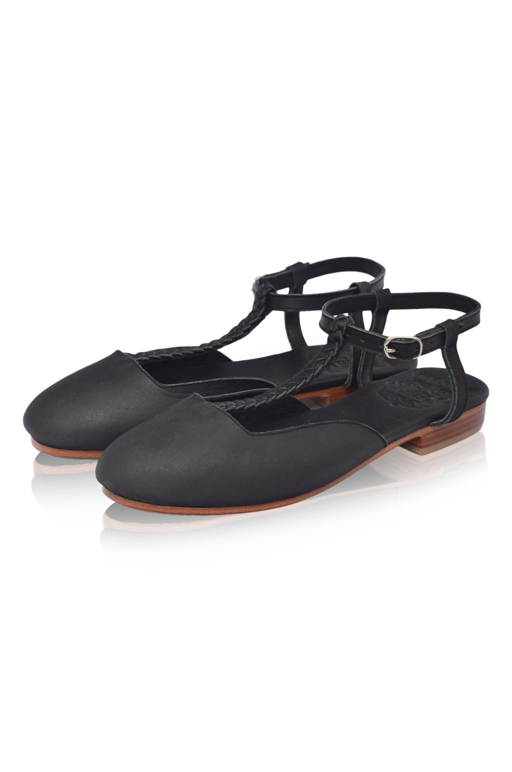 The Tresser T-Strap Flats