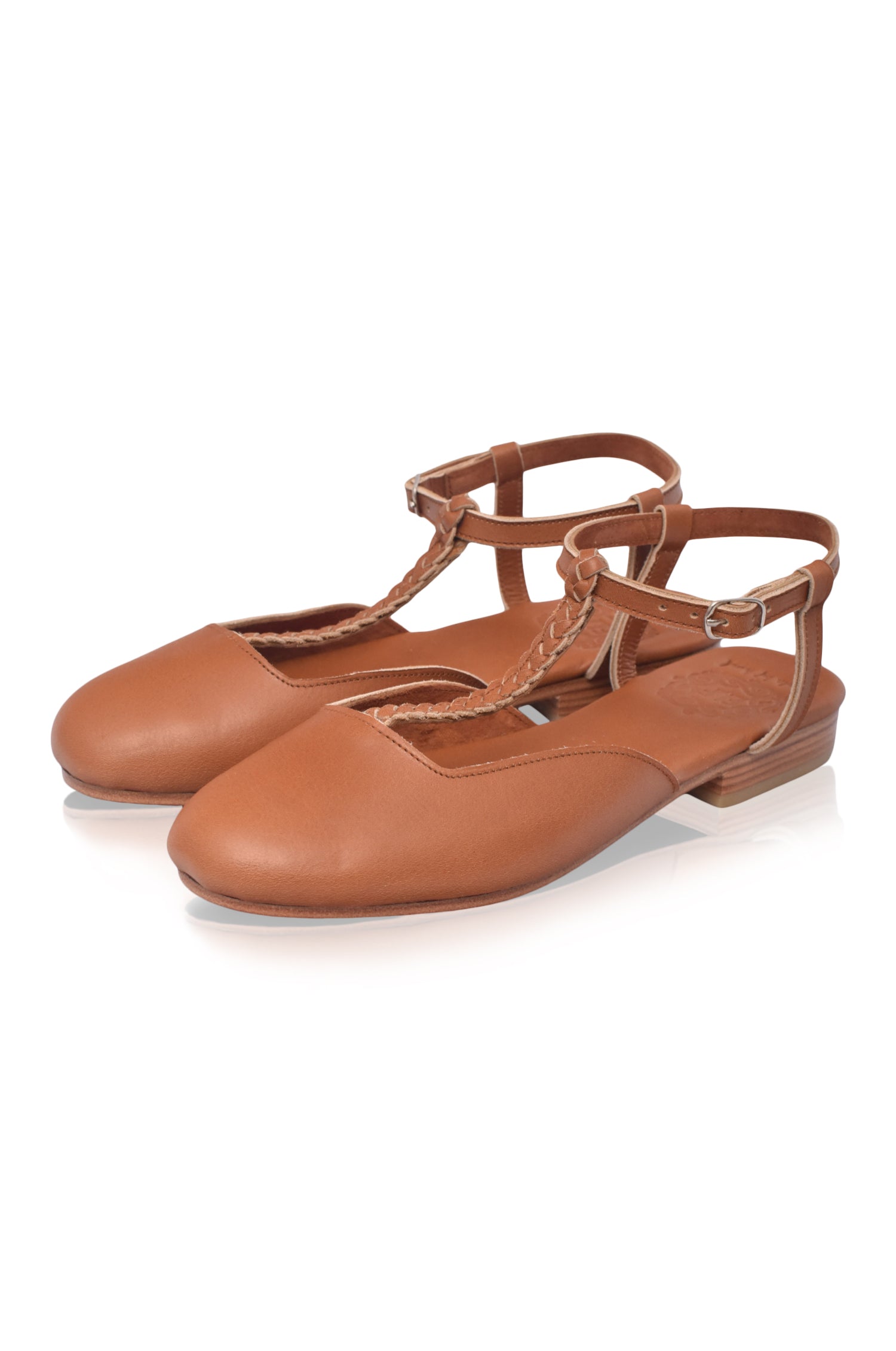 The Tresser T-Strap Flats